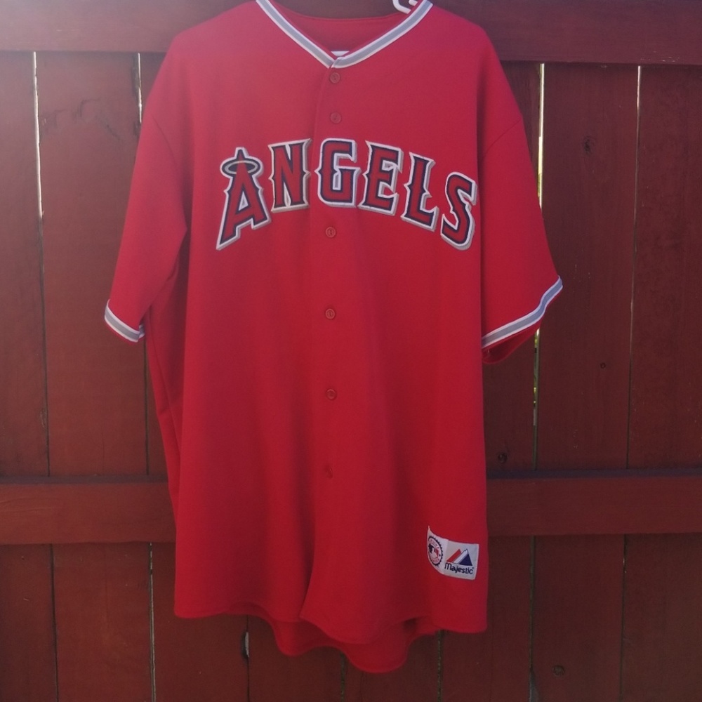 Angels jersey 2 of them Gray and Red-Used